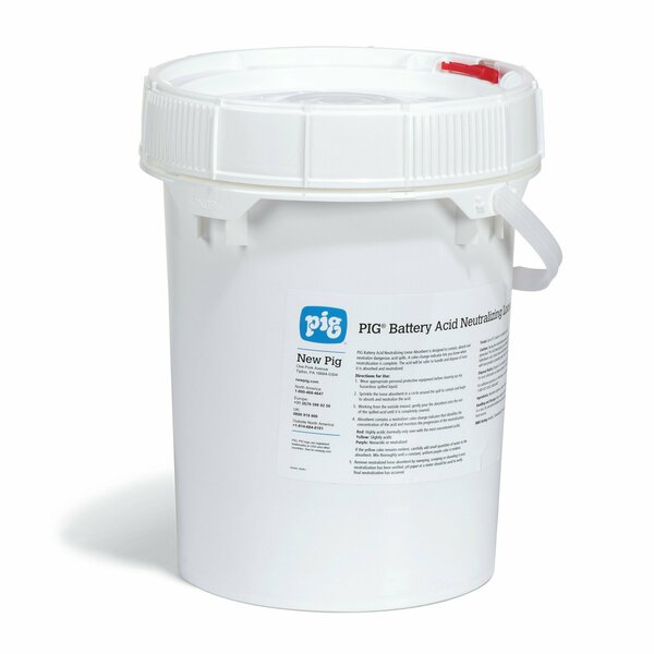 Pig Battery Acid Neutralizing Loose Absorbent Absorbs Neutralizing Capacity Up to 4 gal PLP2302